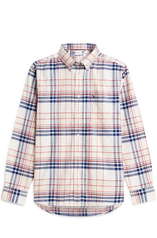 Regular fit flanelska košulja s kariranim uzorkom