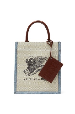 Fashion Show mala shopper torba od umjetne rafije