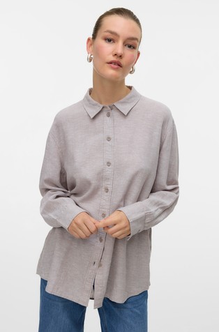 VMLINN Shirt in linen blend