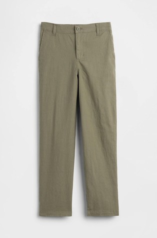 Relaxed fit hlače od mješavine lana za dječake