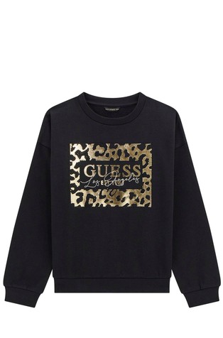 Pulover s logotipom i ukrasnim kamenčićima