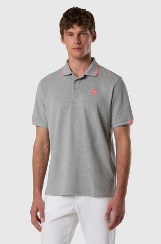 Polo majica kratkih rukava s neonskim detaljima