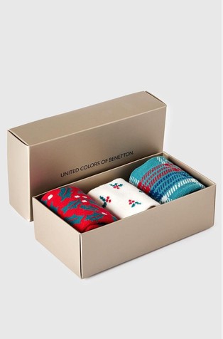 Paket od 3 para s božićnim motivima