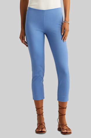 Cropped skinny fit hlače od kepera