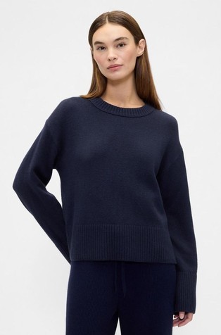 CashSoft ženski pleten pulover od mješavine pamuka