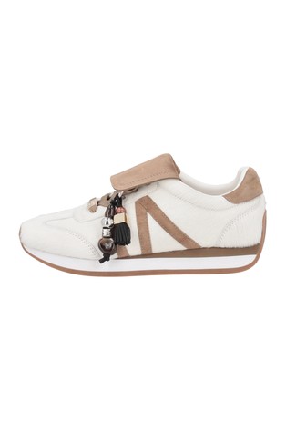 Eclipse sneaker in pony leather with charm
