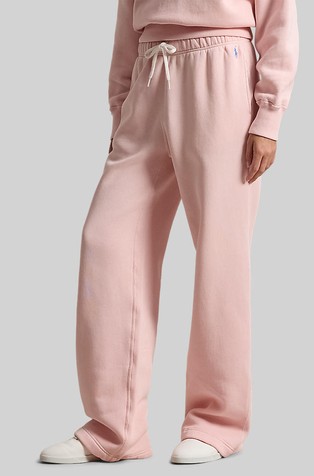 Fleece Wide-leg Sweatpant
