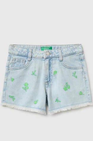 Denim kratke hlače s vezovima