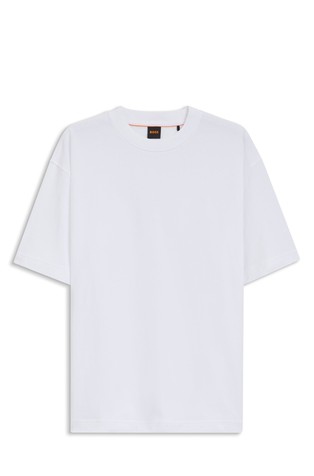 Oversized fit majica kratkih rukava od pamučnog jerseya