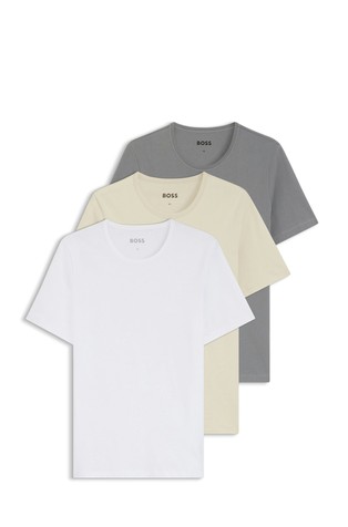 Three-pack of cotton underwear T-shirts