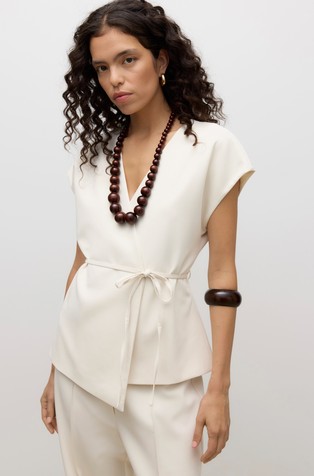 AWVANNAH Oversized waistcoat