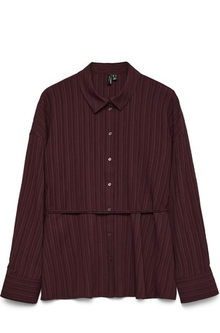 VMSUSSI textured long sleeved shirt