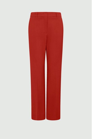 Regular fit hlače od mješavine pamuka