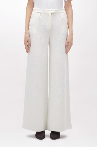 Široke vunene hlače