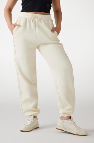 Active pants with logo tape