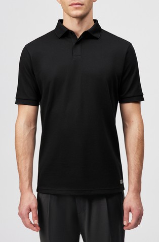 Polo T-shirt in technic ripstop