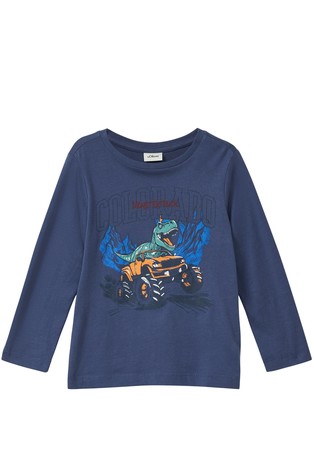 Majica dugih rukava s otiskom dinosaura