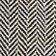 Siva - Black/ Cream Herringbone