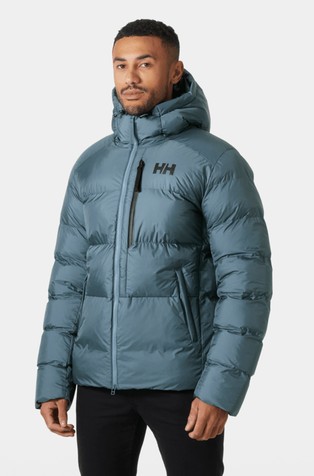 Active vodoodbojna prošivena jakna s kapuljačom