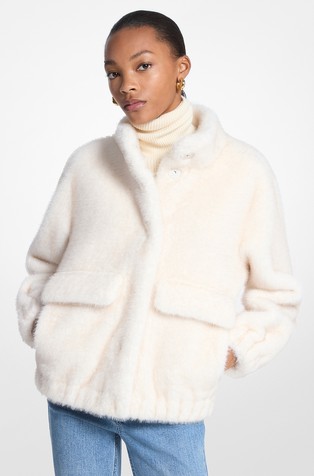 Jakna od umjetnog krzna