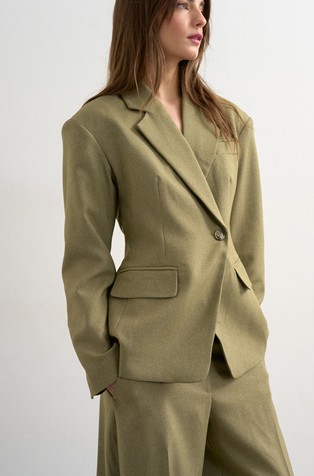 TSSOPHIA sako s podstavljenim ramenima