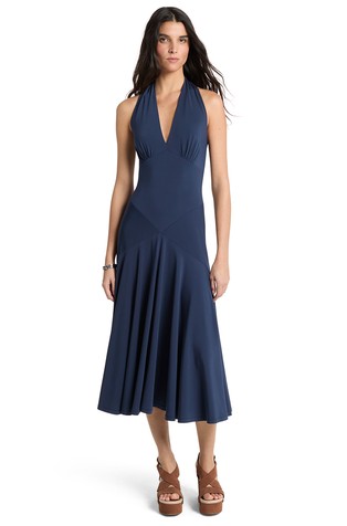 Midi haljina od rastezljivog jerseya