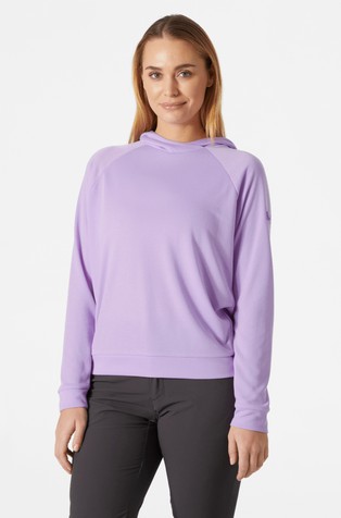 Inshore pulover od brzosušeće tkanine s kapuljačom