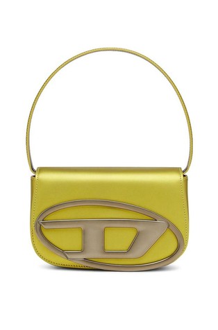 1DR kožna torbica za nošenje preko ramena s mat metalnim izgledom