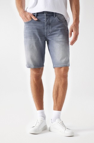 Regular fit denim shorts S-activ