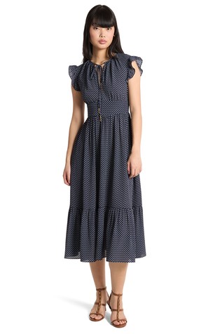 Midi haljina s uzorkom