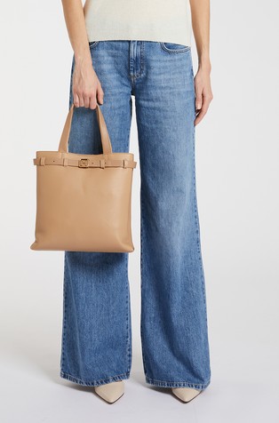 Srednje velika tote torba s remenčićem