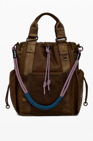 Srednje velik ruksak od najlona s više načina nošenja