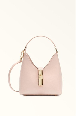 Mini kožna hobo torbica