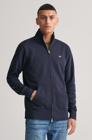 Shield Zip Sweatshirt In Cotton-blend