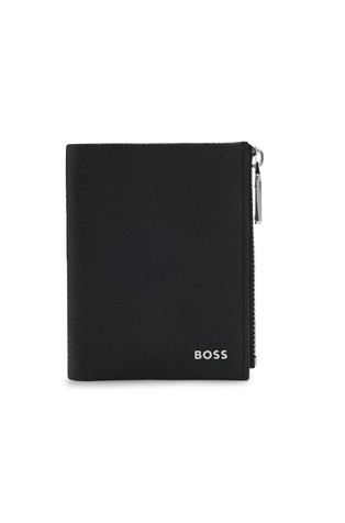 Kožni novčanik s metalnim logotipom