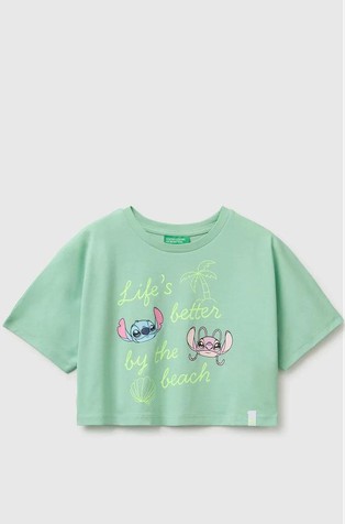 Disney© Lilo & Stitch cropped majica kratkih rukava
