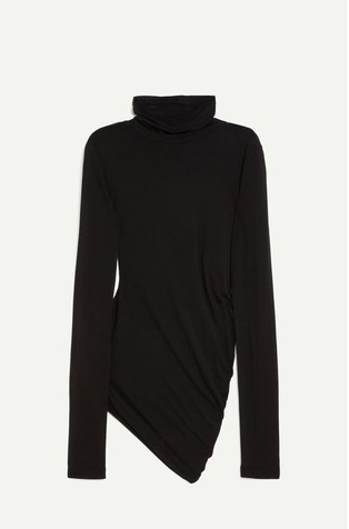 Asimetrična dolčevita od mješavine liocela i vune