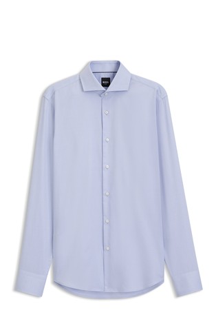 Regular-fit shirt in cotton