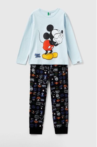 Mickey Mouse pamučna pidžama dugih rukava