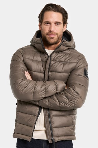 Ed prošivena jakna s kapuljačom