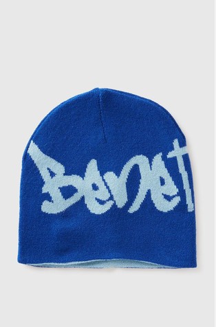 Obostrana pletena kapa s logotipom