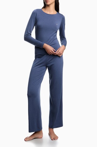 Pidžama dugih rukava od mješavine liocela s vunom