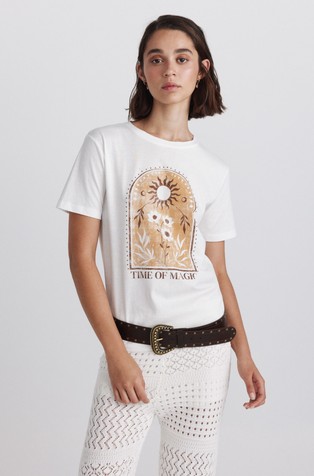 Cotton printed T-shirt