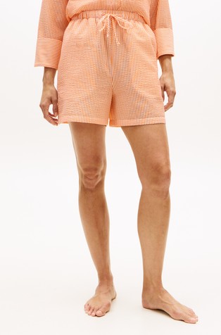 Seersucker Cover-Up Shorts
