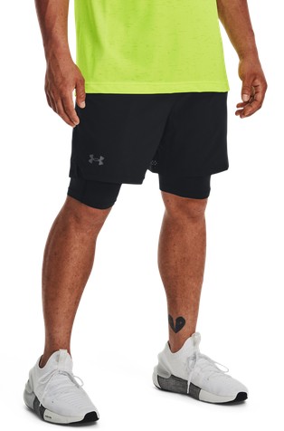 Vanish 2-u-1 kratke hlače od glatke tkanine