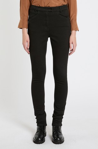 Skinny fit hlače od rastezljivog pamuka