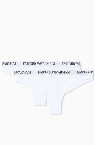 Two-pack of ASV Iconic organic-cotton Brazilian briefs