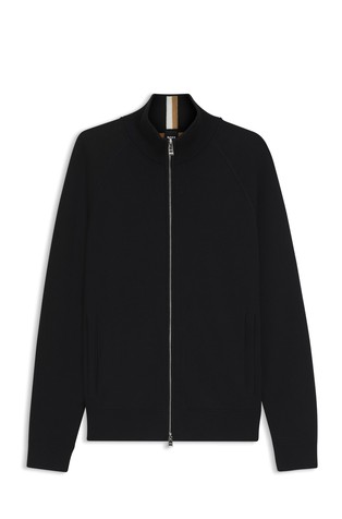 Kardigan od mješavine pamuka i djevičanske vune