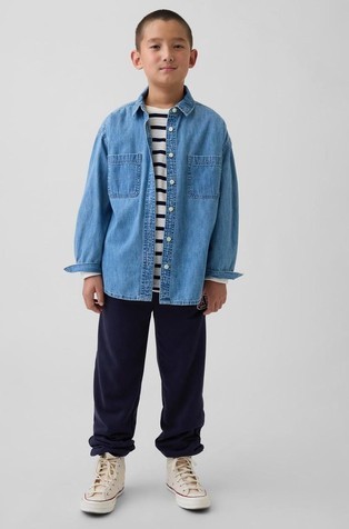 Kids VintageSoft Terry Sport Logo Joggers