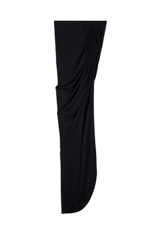 Long asymmetric skirt